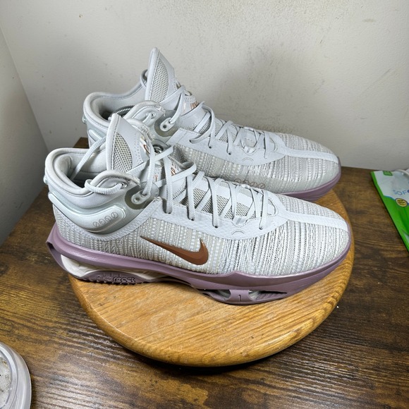 Nike Air Zoom GT Jump 2 Photon Dust Metallic Shoes Mens Size 14 Grey DJ9431-004